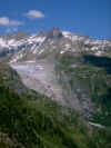 Furkapass mit Gletscher (55300 Byte)